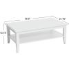 imageCreative CoOp Pleasantville Wood Dining TableCoffee Table