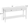 imageCreative CoOp Pleasantville Wood Dining TableConsole Table