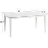 imageCreative CoOp Pleasantville Wood Dining TableDining Table