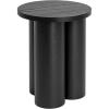 imageCreative CoOp Round 3Column End Table BlackBlack