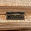 imageCreative CoOp 2Tier Wood Folding Stand and Storage Natural