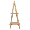 imageCreative CoOp 2Tier Wood Folding Stand and Storage Natural