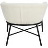imageCreative CoOp Bowery Boucle Upholstered Armchair White Accent Chair