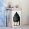 imageCreative CoOp Decorative Wood Painted Fireplace Mantel Multicolor