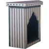imageCreative CoOp Decorative Wood Painted Fireplace Mantel Multicolor
