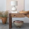 imageCreative CoOp Hand Carved Reclaimed Wood Narrow Entryway Natural Console Table