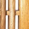 imageCreative CoOp Mango Wood Slatted 4 Shelves Bookcase NaturalNatural