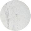 imageCreative CoOp Mango Wood and Marble Tulip Table Natural