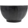 imageCreative CoOp Modern Combed Wood Black Coffee Table