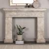 imageCreative CoOp Monolith Decorative Fireplace Mantel AntiqueAntique Cream