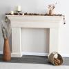 imageCreative CoOp Monolith Decorative Fireplace Mantel AntiqueDistressed Cream