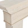 imageCreative CoOp Monolith Decorative Fireplace Mantel AntiqueDistressed Cream