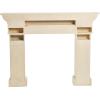 imageCreative CoOp Monolith Decorative Fireplace Mantel AntiqueDistressed Cream