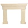 imageCreative CoOp Monolith Decorative Fireplace Mantel AntiqueDistressed Cream