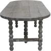 imageCreative CoOp Oval Pine Wood Dining Table Whitewashed