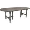 imageCreative CoOp Oval Pine Wood Dining Table Whitewashed