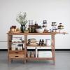 imageCreative CoOp Reclaimed Wood Narrow Entryway Table with 2 Drawers Natural Sideboard
