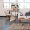 imageCreative CoOp Scandinavian Slatted Wood Coffee Table Natural