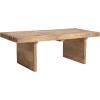 imageCreative CoOp Scandinavian Slatted Wood Coffee Table Natural