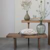 imageCreative CoOp Scandinavian Slatted Wood Coffee Table Natural
