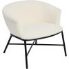 imageCreative CoOp Bowery Boucle Upholstered Armchair White Accent Chair