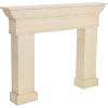 imageCreative CoOp Monolith Decorative Fireplace Mantel AntiqueDistressed Cream