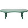 imageCreative CoOp Oval Firwood Lacquered Coffee Table Green