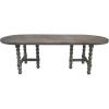imageCreative CoOp Oval Pine Wood Dining Table Whitewashed