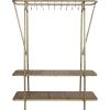 imageCreative CoOp Rack with 18 Hooks ampamp 2 Shelves