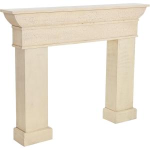 imageCreative CoOp Monolith Decorative Fireplace Mantel AntiqueDistressed Cream