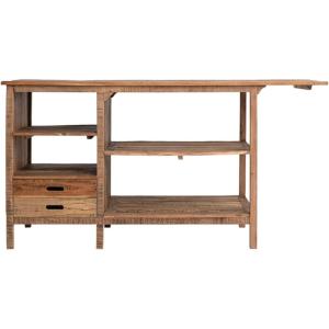 imageCreative CoOp Reclaimed Wood Narrow Entryway Table with 2 Drawers Natural Sideboard