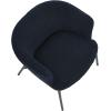 imageCreative CoOp Bowery Boucle Upholstered Armchair Dark Blue Accent Chair