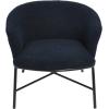 imageCreative CoOp Bowery Boucle Upholstered Armchair Dark Blue Accent Chair