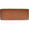 imageCreative CoOp Fabric Upholstered Bench with Storage BrownCognac Vegan Leather