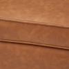imageCreative CoOp Fabric Upholstered Bench with Storage BrownCognac Vegan Leather