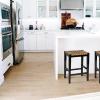imageCreative CoOp Willowbrook Solid Wood and Natural Woven Seagrass Rope Counter Height Stool Honey Walnut FinishMahogany Black Finish
