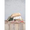 imageCreative CoOp 18 Inches Square Cotton Tufted Chambray Back Mustard and Natural Pillow Yellow