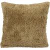 imageCreative CoOp 18 Inches Square Cotton Tufted Chambray Back Mustard and Natural Pillow Yellow