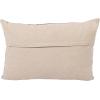 imageCreative CoOp 24 Inches Cotton Printed Lumbar Pattern and Chambray Back Multicolored Pillow Multi