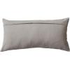 imageCreative CoOp Cotton Chambray Lumbar Pillow with Embroidered Fish Multicolor