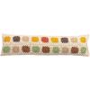 imageCreative CoOp Cotton Crocheted Lumbar Pillow with Block Pattern Multicolor