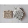 imageCreative CoOp Cotton Crocheted Square Pot Holders Set of 4 ColorsNeutral Shades