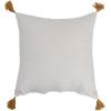 imageCreative CoOp Cotton Pattern and Tassels Pillow 20quot L x 20quot W x 2quot H Multicolor