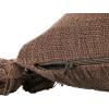 imageCreative CoOp Cotton Slub Lumbar Pillow with Tassels Iron Color