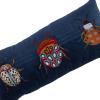 imageCreative CoOp Cotton Velvet Lumbar Beetle Embroidery Multicolor Pillow Multi