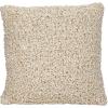 imageCreative CoOp Cream Woven Cotton Blend Boucl Pillow Square