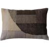 imageCreative CoOp HandWoven Fabric IndoorOutdoor Lumbar Pillow with Abstract Design Multicolor