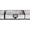 imageCreative CoOp Metal 4 Tier Cart on Casters with 2 Open Shelves ampamp 6 Bins