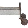 imageCreative CoOp Metal 4 Tier Cart on Casters with 2 Open Shelves ampamp 6 Bins