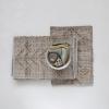 imageCreative CoOp TwoSided Handwoven Seagrass and Cotton Design Natural Placemats 19quot L x 13quot W x 0quot HPlacemat